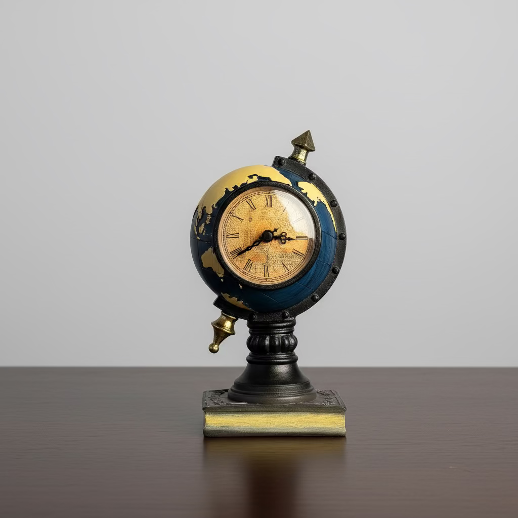 Vintage World Clock