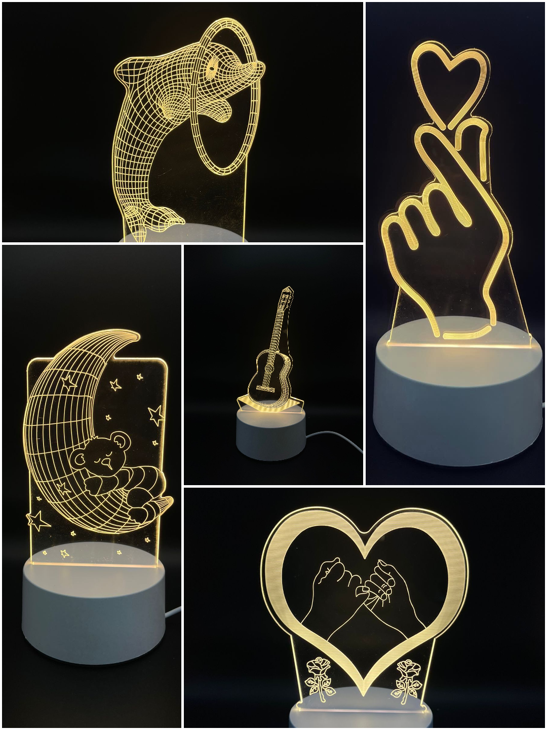 Ndricues Kreativ 3D LED